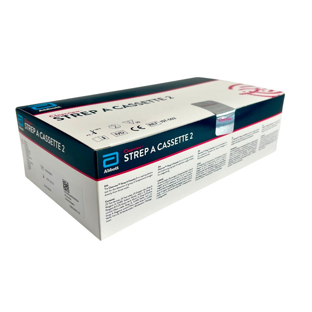 Abbott Clearview® Streptokokken A Dev Testkassette - 25 Stück - Produktbild 3