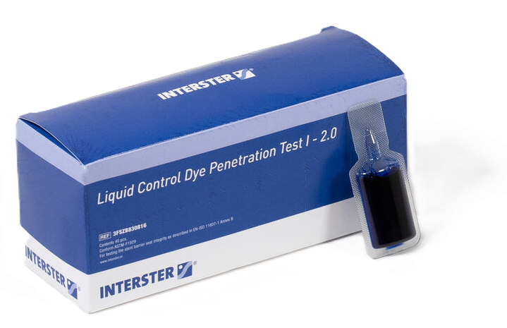 steriCLIN® Interster® Liquid Control Dye Test I - 40 Stück - Produktbild 1