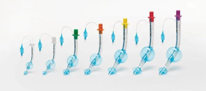 VBM Larynx Tubus LTS-D <155 cm; 3 Erwachsene | Ch:10, gelb