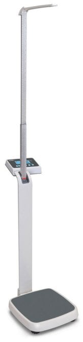 KERN Personenwaage MPE mit Stativ und BMI-Funktion mit Messstab inkl. Netzgerät