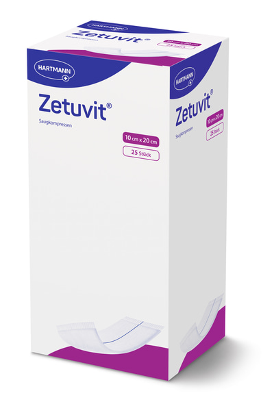 Zetuvit Hartmann - 10 x 20 cm - steril - 25 Stück