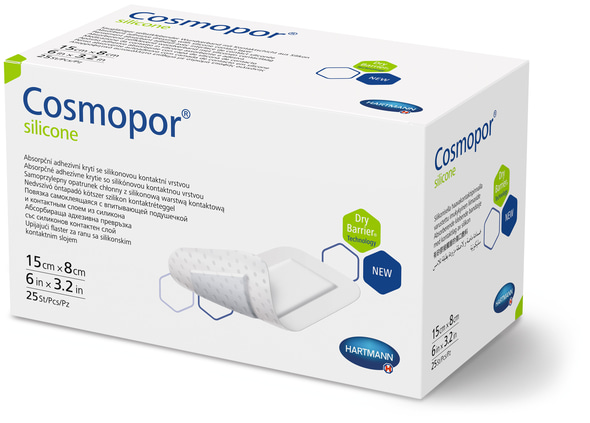 Hartmann Cosmopor® silicone Wundschnellverband - 15 x 8 cm, 25 Stück