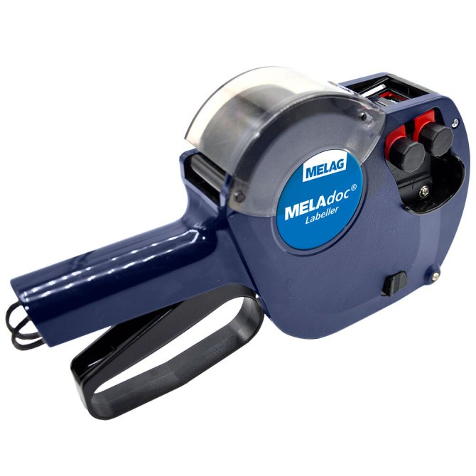 MELAG MELAdoc® Labeller manueller Etikettendrucker - 1 Stück