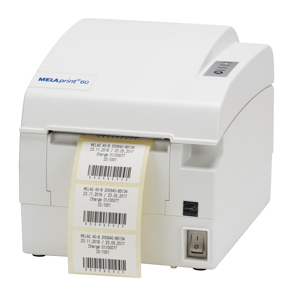 MELAG MELAprint®60 Etiketten - 6 x 1000 Stück