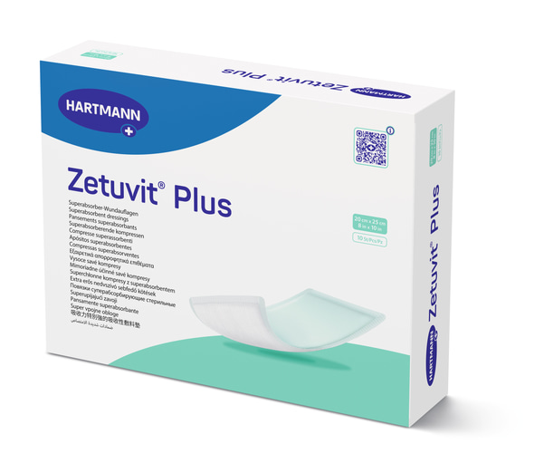 Hartmann Zetuvit® Plus steril Saugkompresse - 20 x 25 cm -  10 Stück