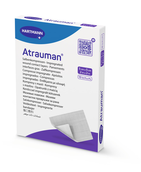 Atrauman Hartmann - 5 x 5 cm - 10 Stück