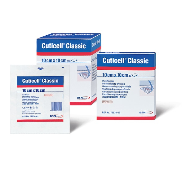 essity Salbenkompressen Cuticell® Classic 10 x 10 cm, 10 Stück