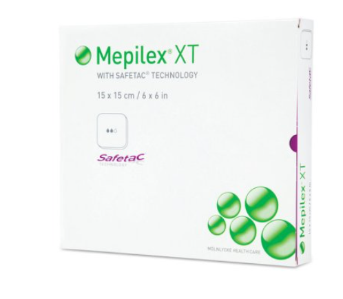 Mepilex® XT Schaumverband 5 x 5cm - 5 Stück