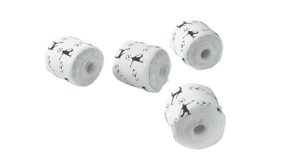 essity Stützverband Delta-Cast® Prints 5 cm x 3,6 m, Fußball - 10 Stück