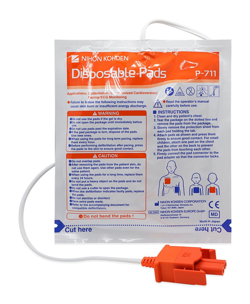 NIHON KOHDEN Einweg-Defibrillationselektroden für TEC 5621/5631 - 1 Stück