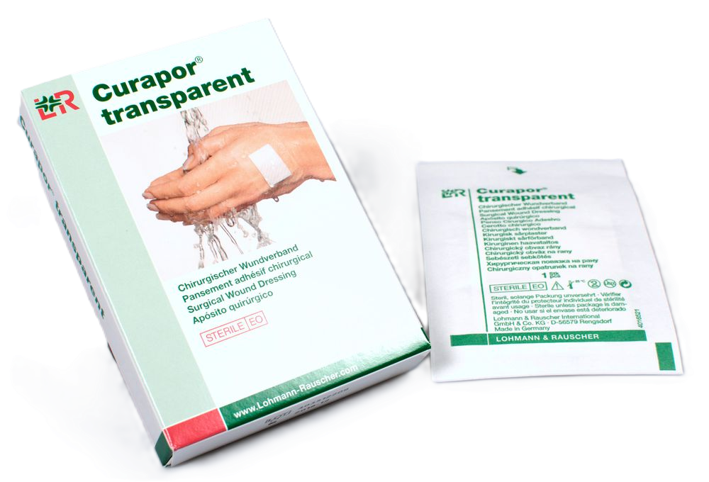 Lohmann&Rauscher Curapor® Wundverband transparent -  10 x 15 cm, 25 Stück