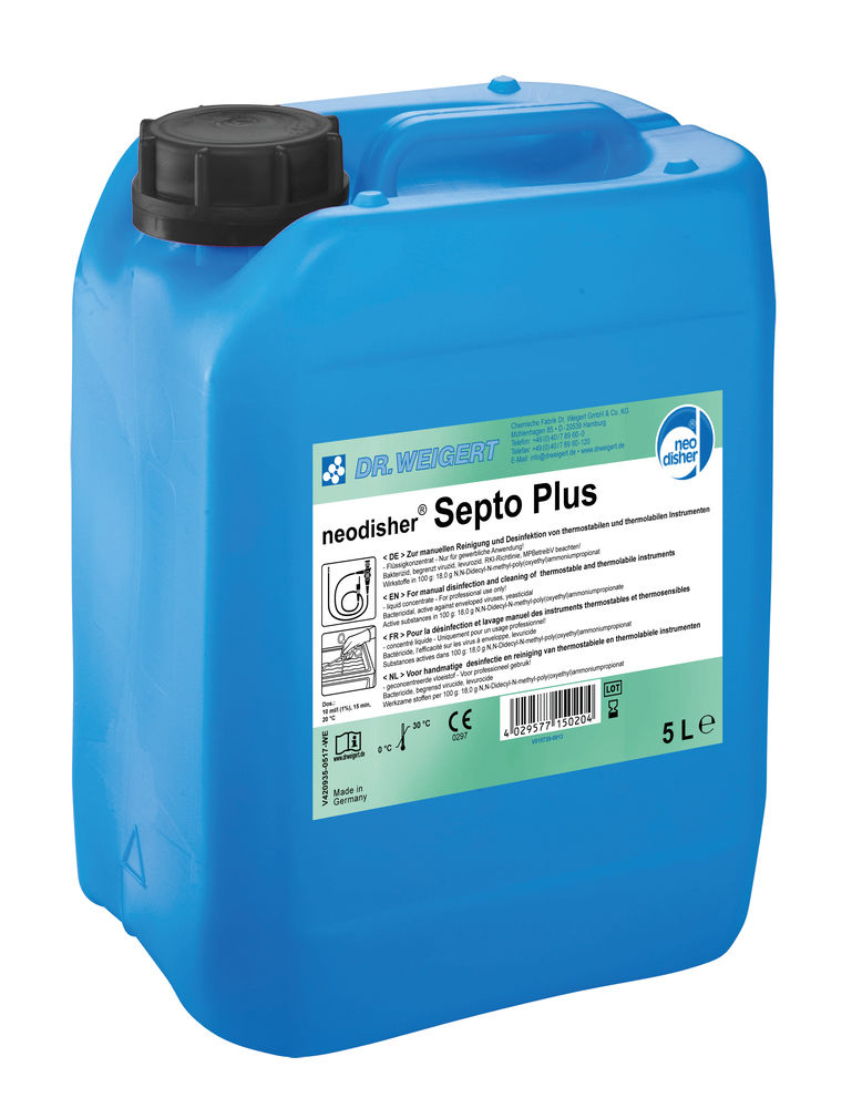 Dr. Weigert neodisher® Septo Plus Reinigungs- und Desinfektionsmittel - 5 Liter