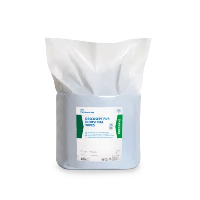 Dr. Schumacher Descosept Pur Industrial Wipes Nachfüllpack mit 2 x 400 Tüchern
