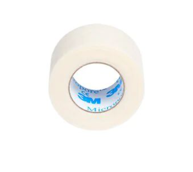 3M™ Micropore™ Hypoallergenes Vliespflaster 2,5 cm x 9,14 m, weiß - 12 Stück