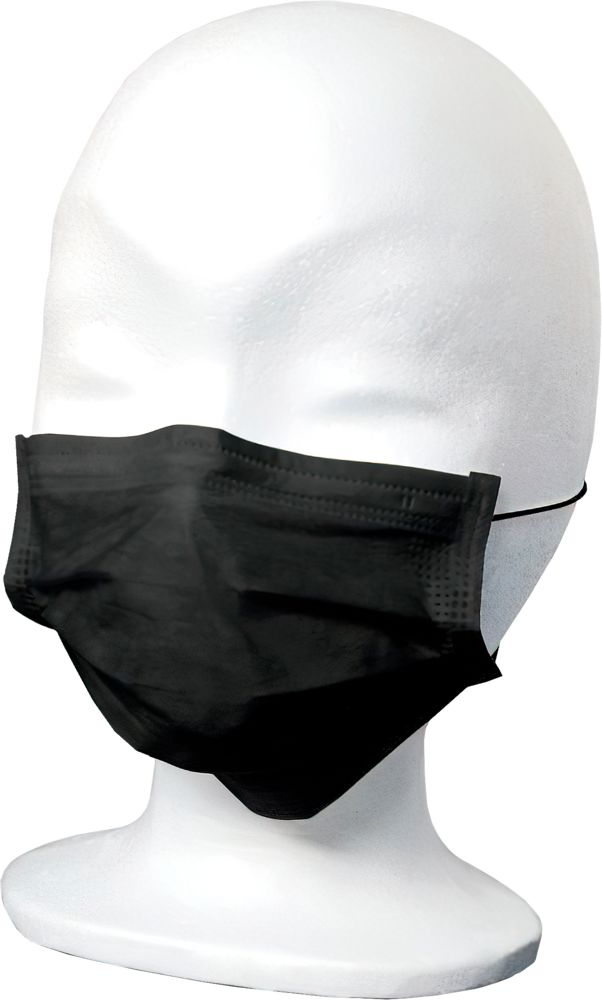 MaiMed® – FM Comfort Mundschutz schwarz - 50 Stück