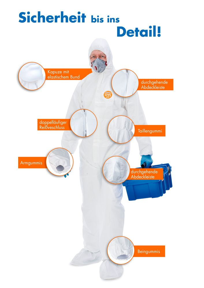 ZVG Overall Z2 secutex® pro L - 25 Stück