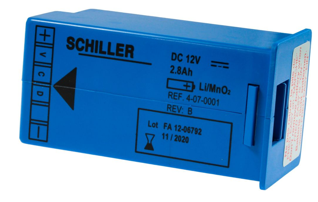Defibrillator Batterien